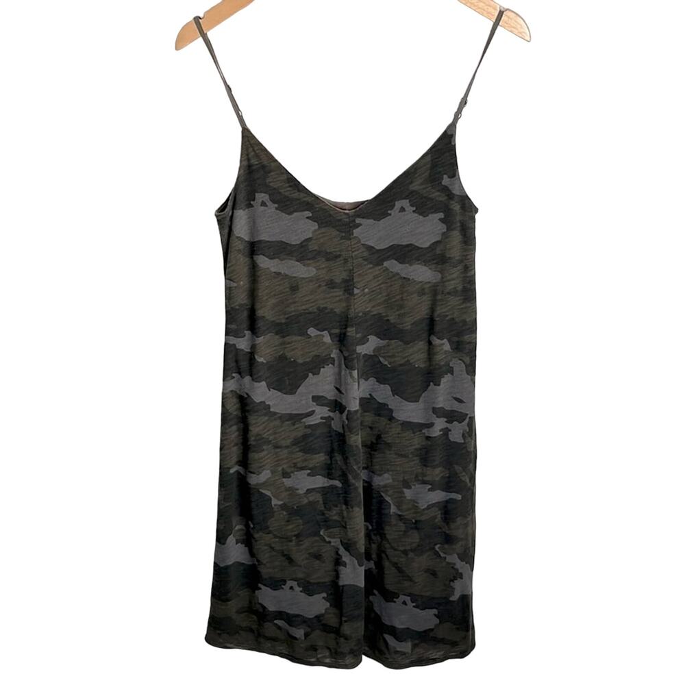 ATM Camo Tank lined Slip Dress Size XS